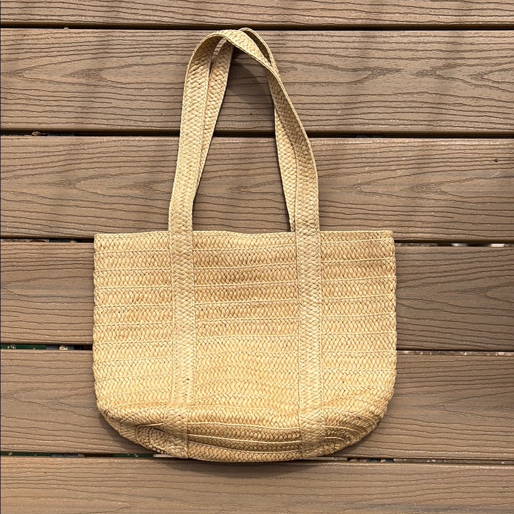Draper James Woven Tote Bag